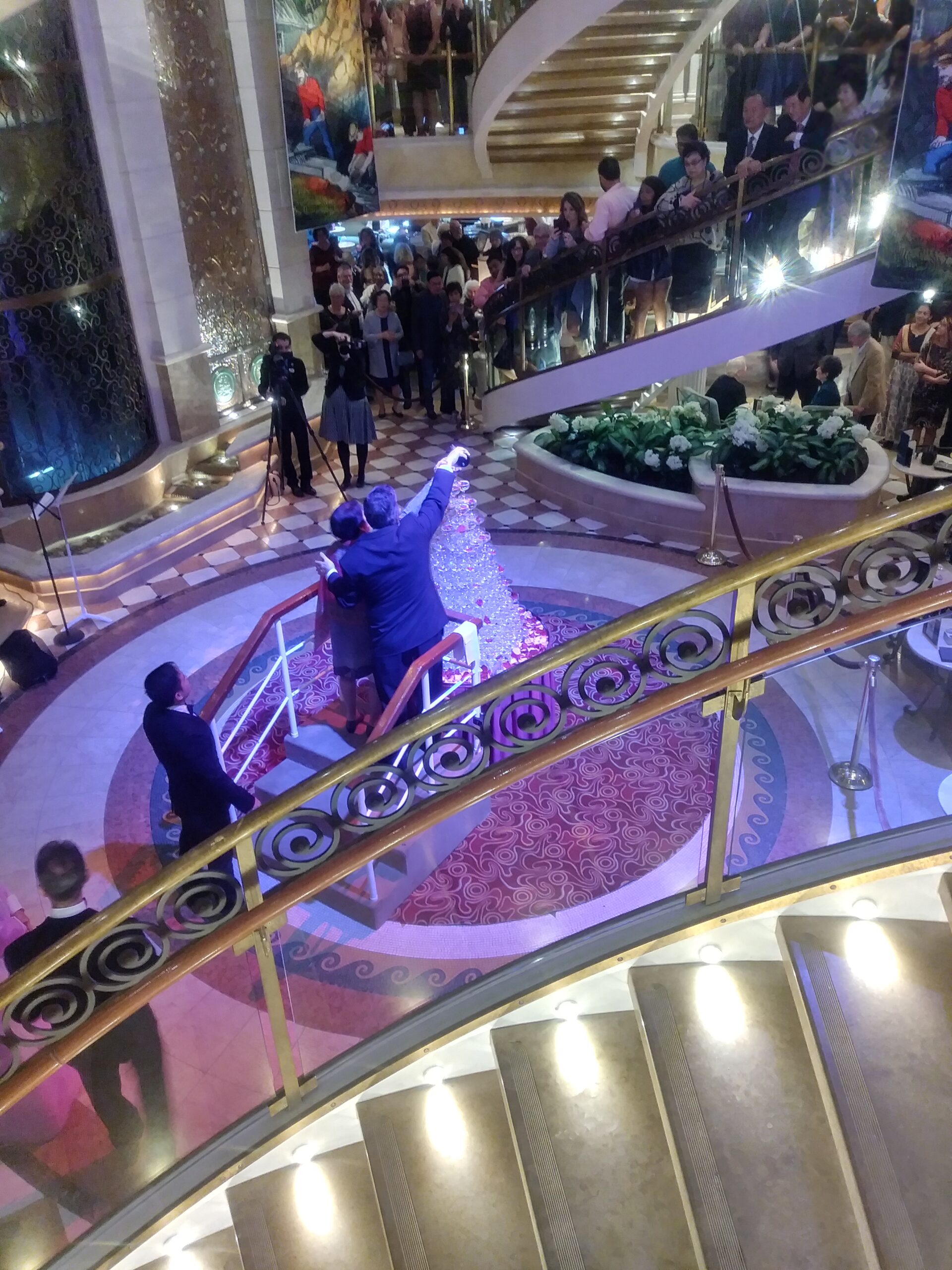 Champagne Waterfall